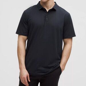 Lululemon Evolution Short-Sleeve Polo Shirt Black